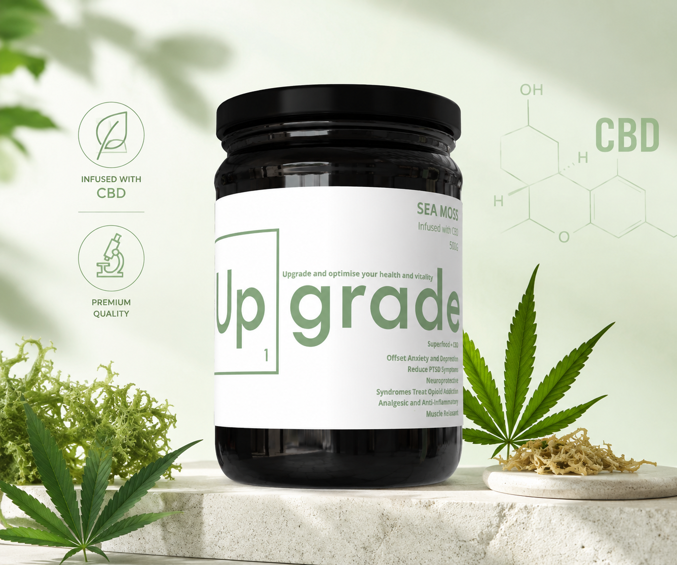 Healer - CBD Infused Seamoss Gel
