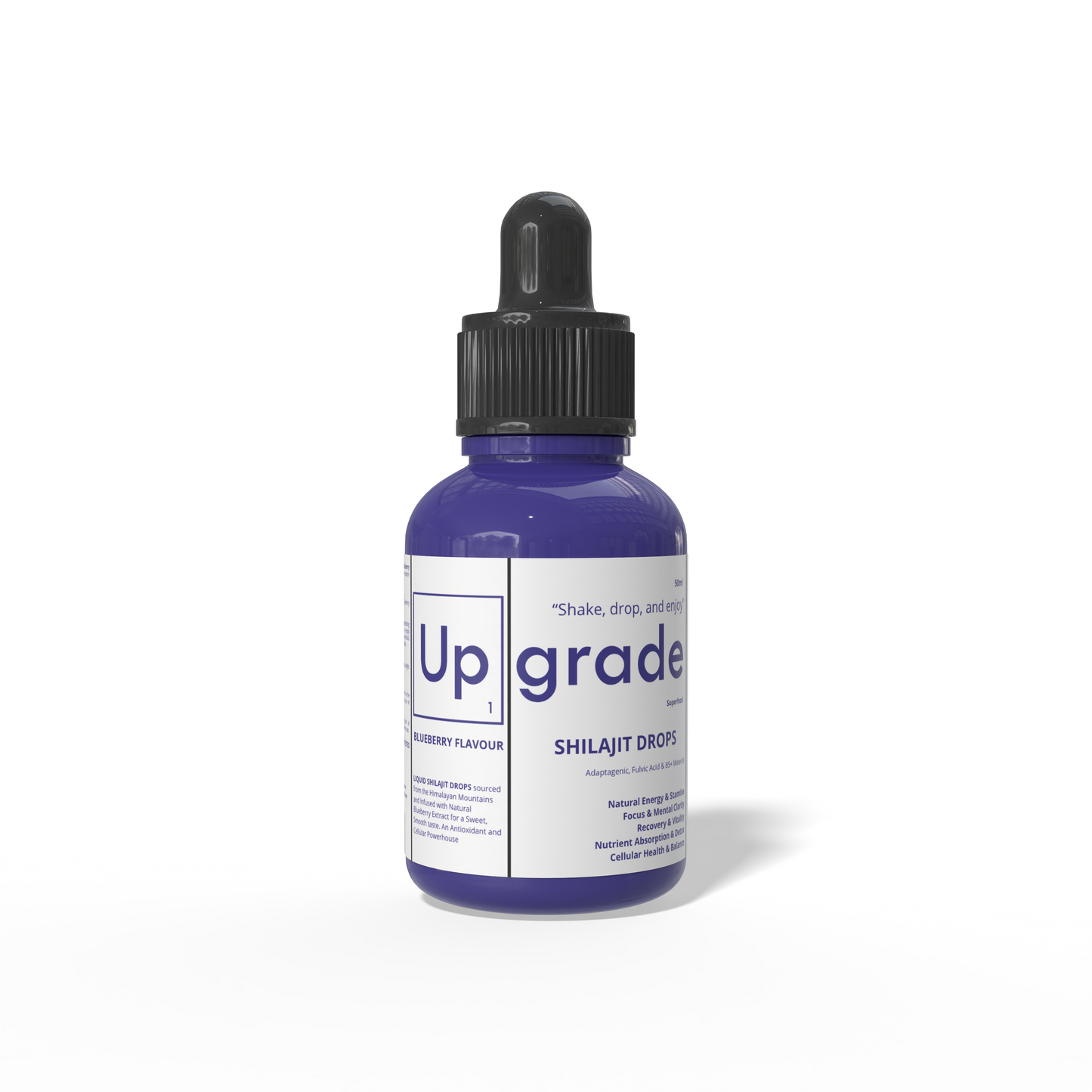 Shilajit Blueberry Drops