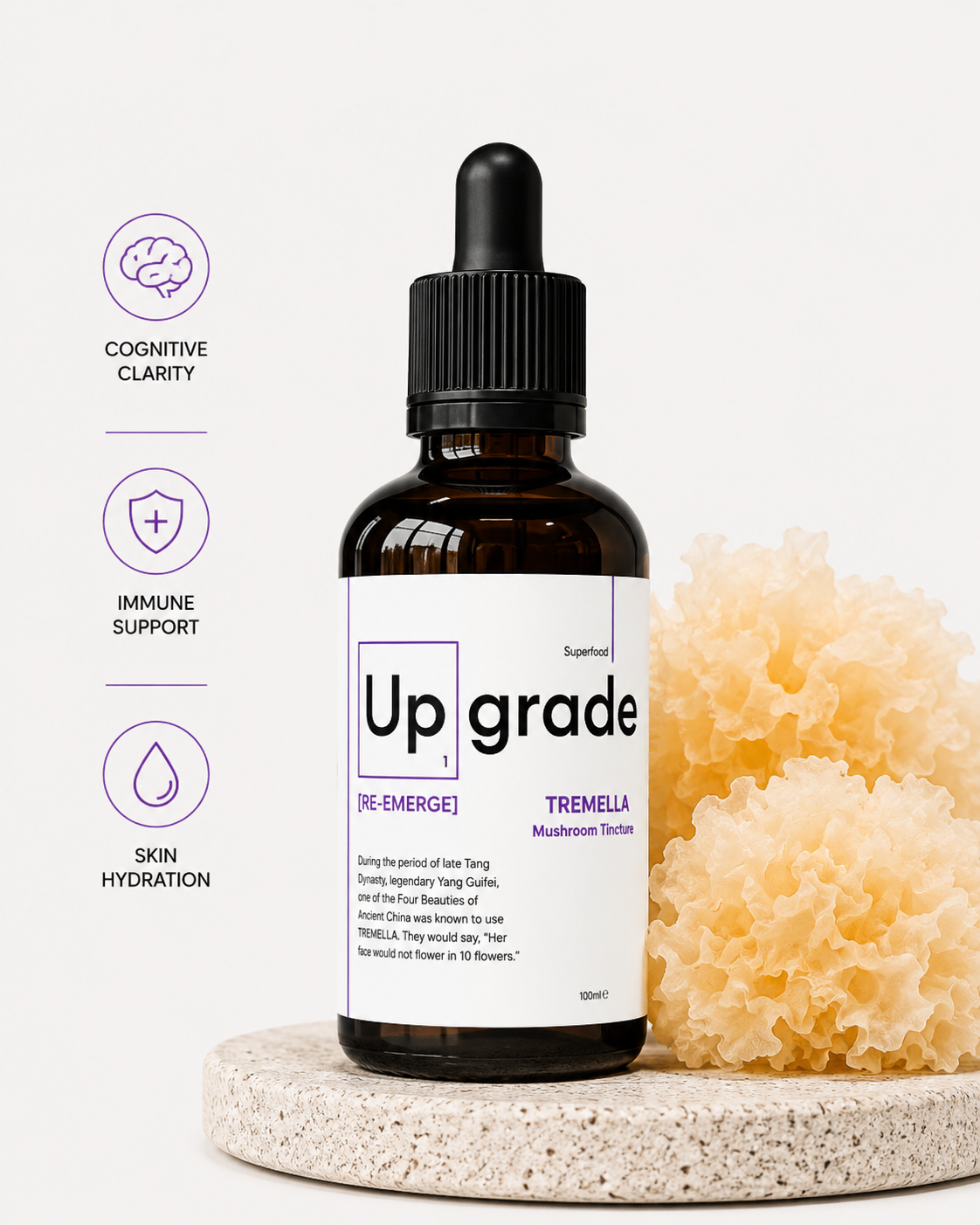 [RE-EMERGE] Biologische Tremella - Paddenstoelentinctuur