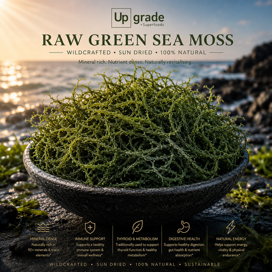 Raw Premium Green - St Lucian Seamoss